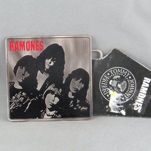 Punk Belt Buckle - Ramones End of Century Album Cover - Metal Belt Buckle